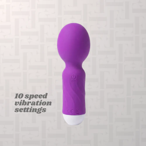 10 Speed Soft-touch Rechargeable Vibrator - Image 3
