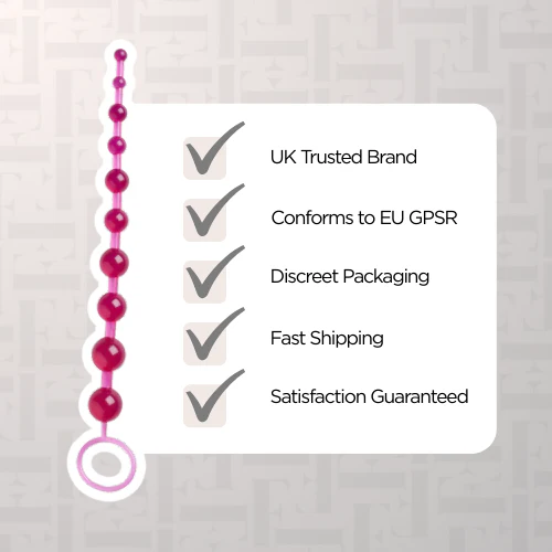 Coloured Butt Beads (anal beads) - Image 4