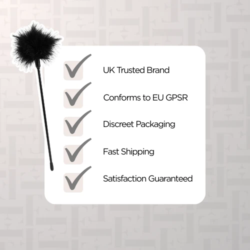 Feather Teaser Tickle Stick - Various Colours - Image 4